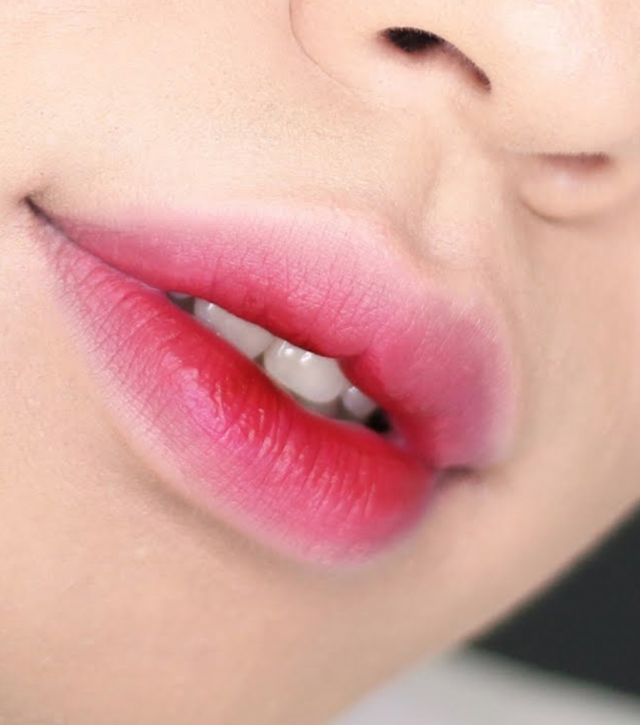 Корейский макияж губ